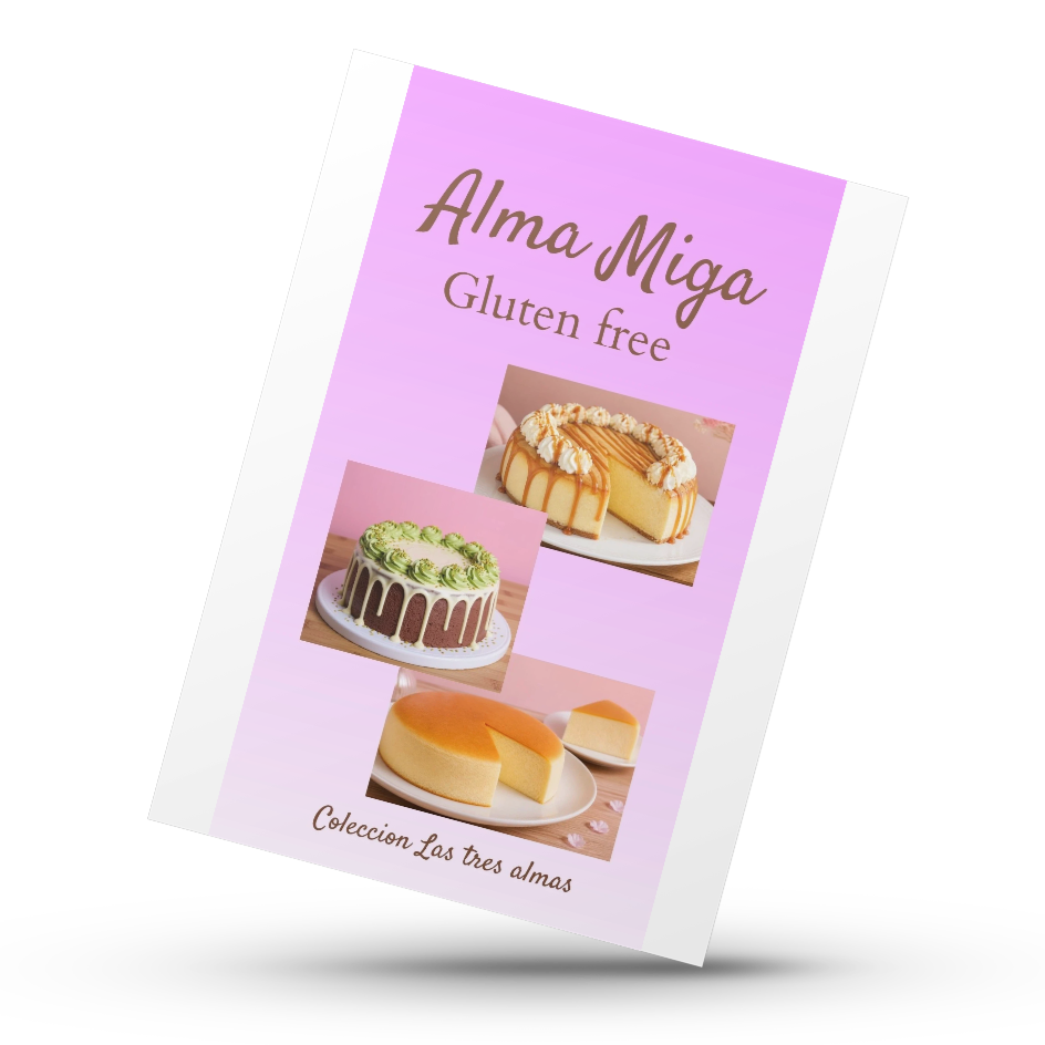 LAS  TRES ALMAS DEL CHEESSECACKE JAPONES SIN GLUTEN